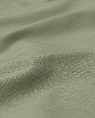 drap-housse coton doux 160x200 vert - 5190059 - HEMA
