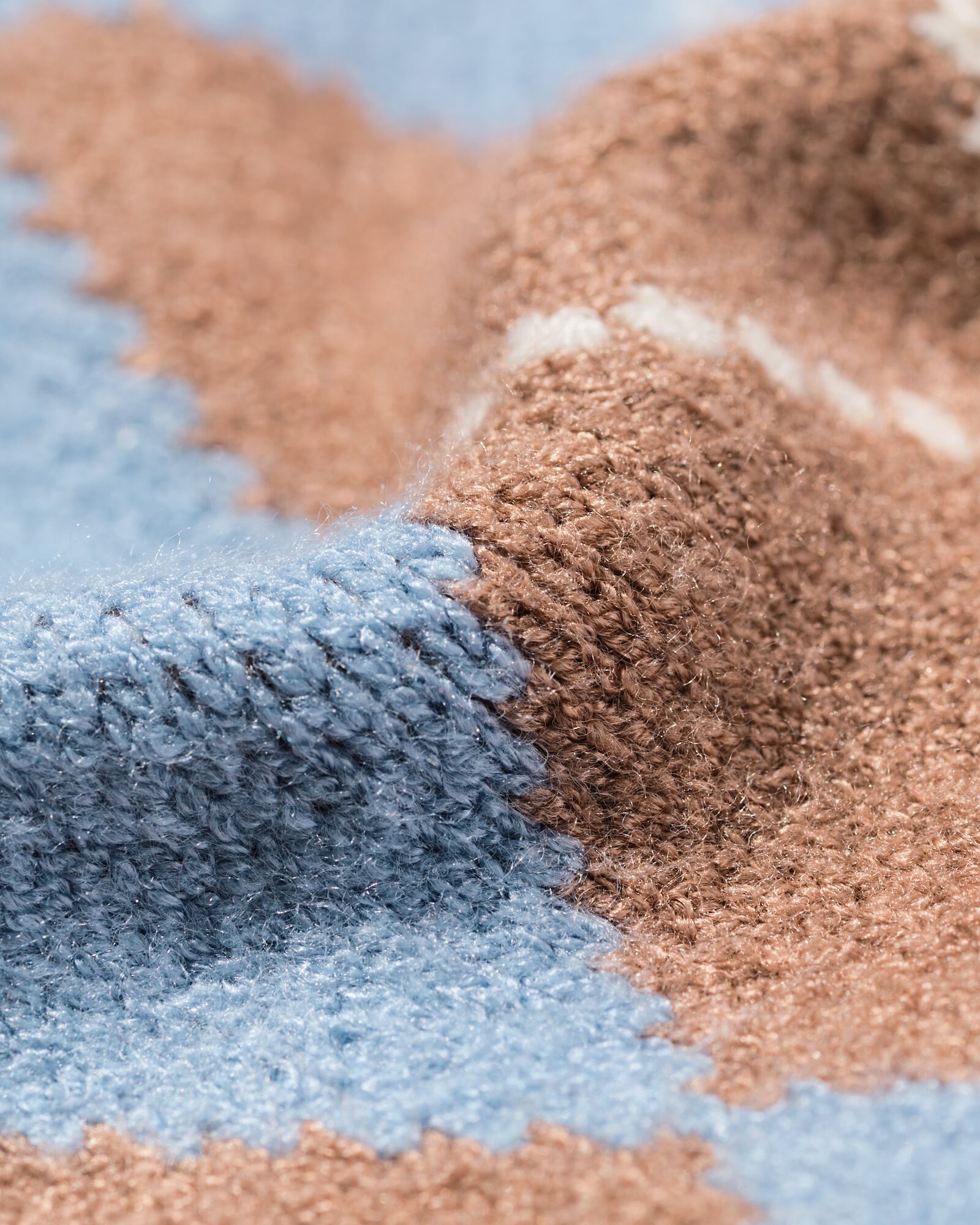 Damenpullunder Hailey, kariert taupe - 36204380TAUPE - HEMA