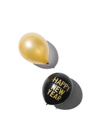 6er-Pack Luftballons, Happy New Year - 25284112 - HEMA