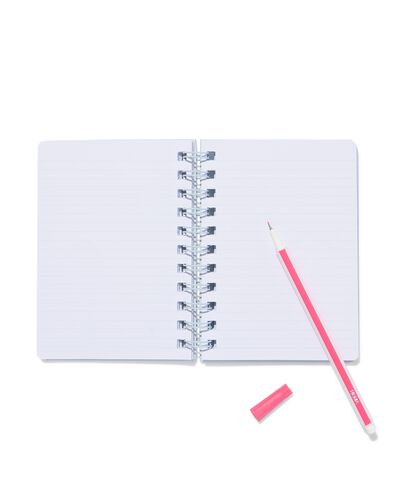 carnet de note A6 lign&eacute; chats - 14102201 - HEMA