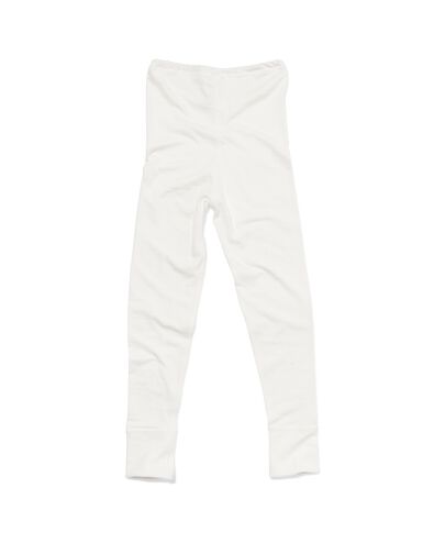 pantalon thermo enfant blanc blanc - 1000001504 - HEMA