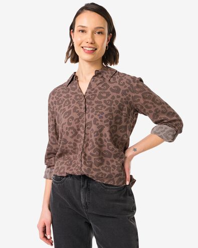 damesblouse Bobbie multi - 36201375MULTI - HEMA