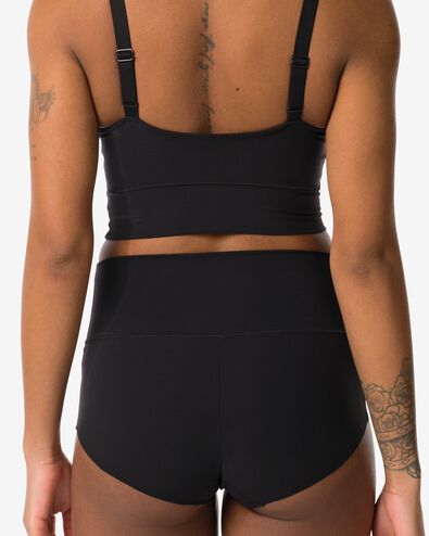 dames tailleslip smoothing zwart zwart - 19650303BLACK - HEMA