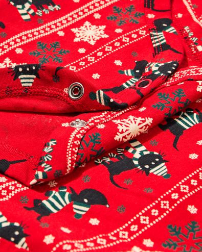 Takkie en Siepie body  rood - 33300370RED - HEMA