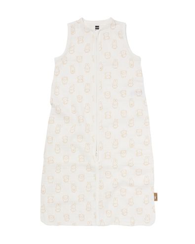 nijntje babyslaapzak mouwloos mousseline 0.5tog gebroken wit gebroken wit - 33302160OFFWHITE - HEMA
