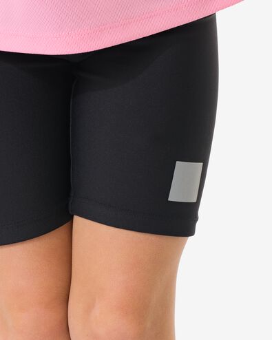 kinderfietsbroekje zwart zwart - 30690051BLACK - HEMA