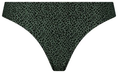 Damen-Bikinislip, Animal grün M - 22350023 - HEMA