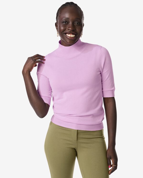 pull femme Lily femme maille fine rose rose - 36302690PINK - HEMA