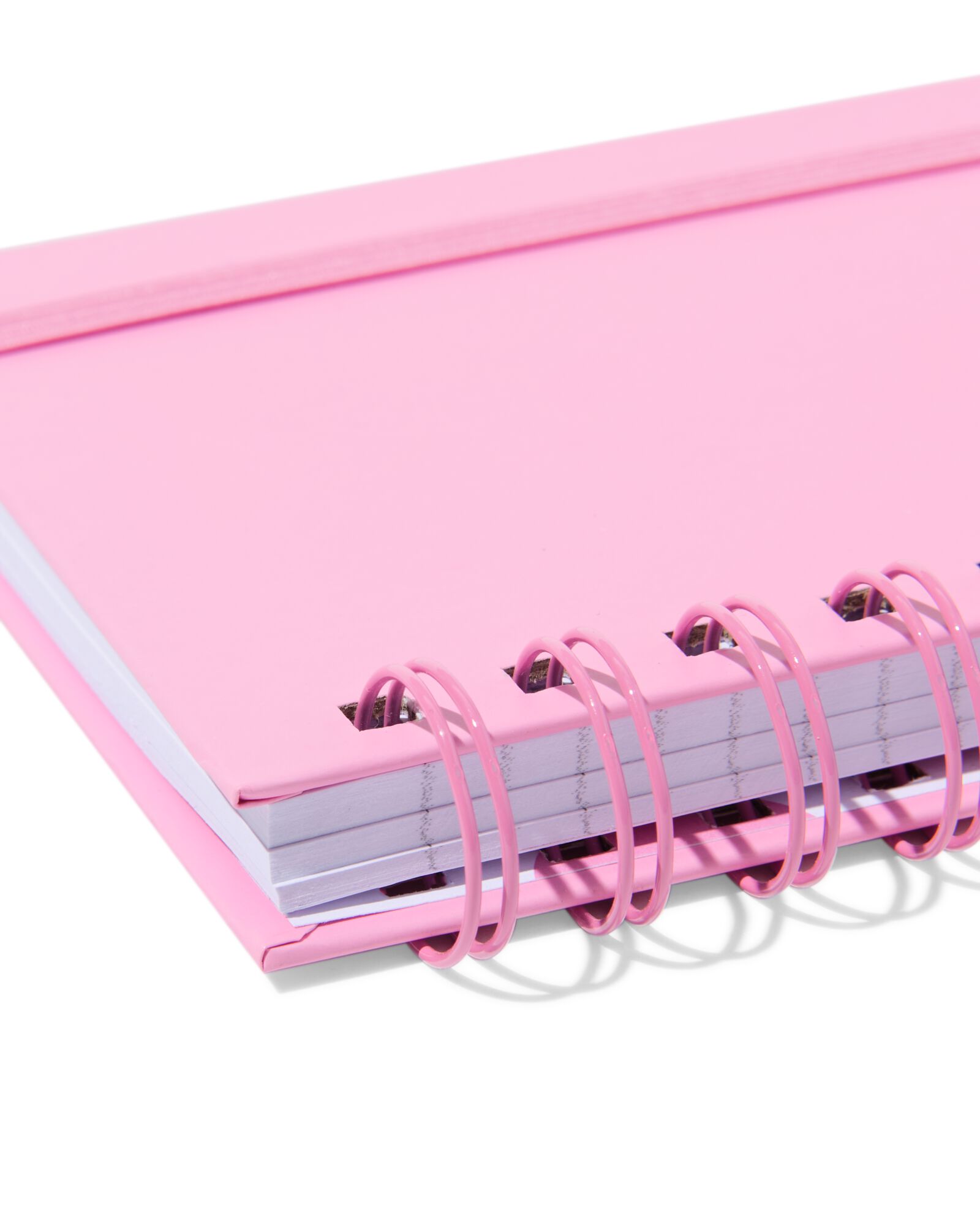 notitieboek A6 gelinieerd roze - 14120123 - HEMA