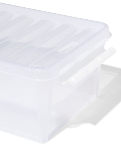 Ordnungsbox Madrid, 14 Liter, transparent, 40 x 30 x 19 cm 40 x 30 x 19 Madrid - 39819501 - HEMA