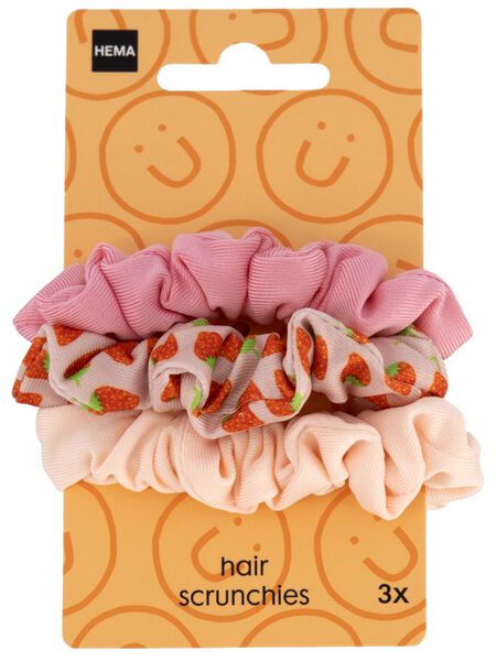 3er-Pack Haarbänder, Erdbeermuster - 11820010 - HEMA