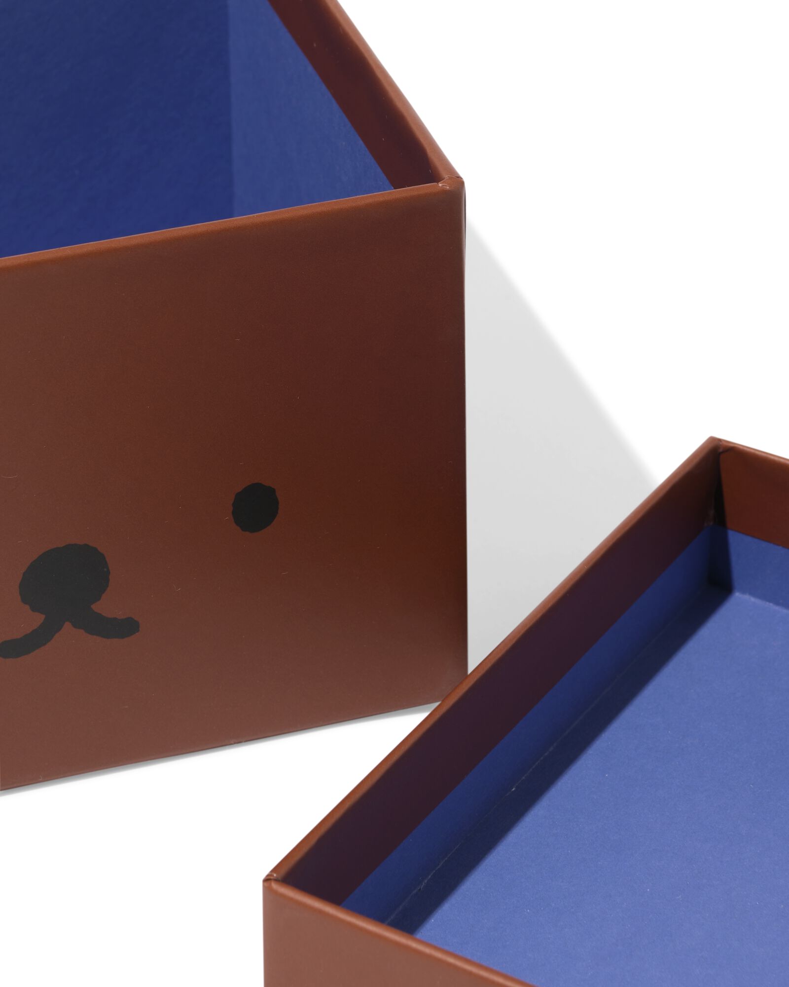 bo&icirc;tes de rangement Miffy en carton - 3 pi&egrave;ces - 60410304 - HEMA