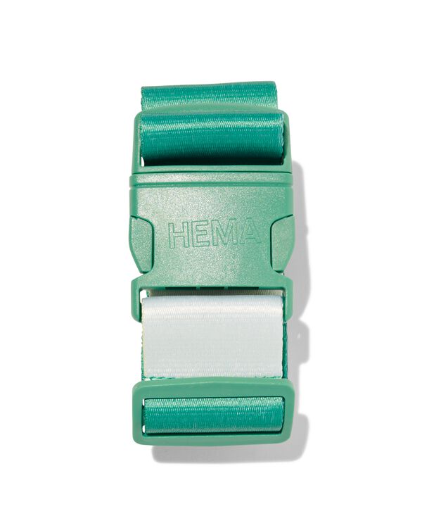 sangle &agrave; bagage 180x5cm vert &agrave; rayures - 18640035 - HEMA