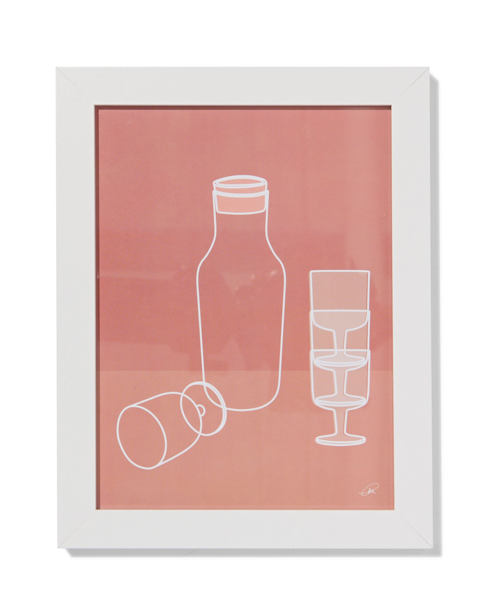 cadre photo bois 15x20 blanc 15 x 20 blanc - 13621033 - HEMA