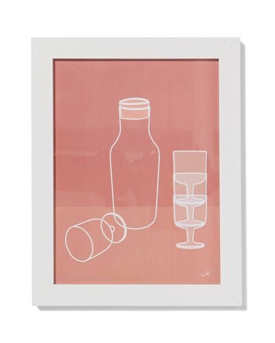 fotokader 15x20cm wit hout 15 x 20 wit - 13621033 - HEMA