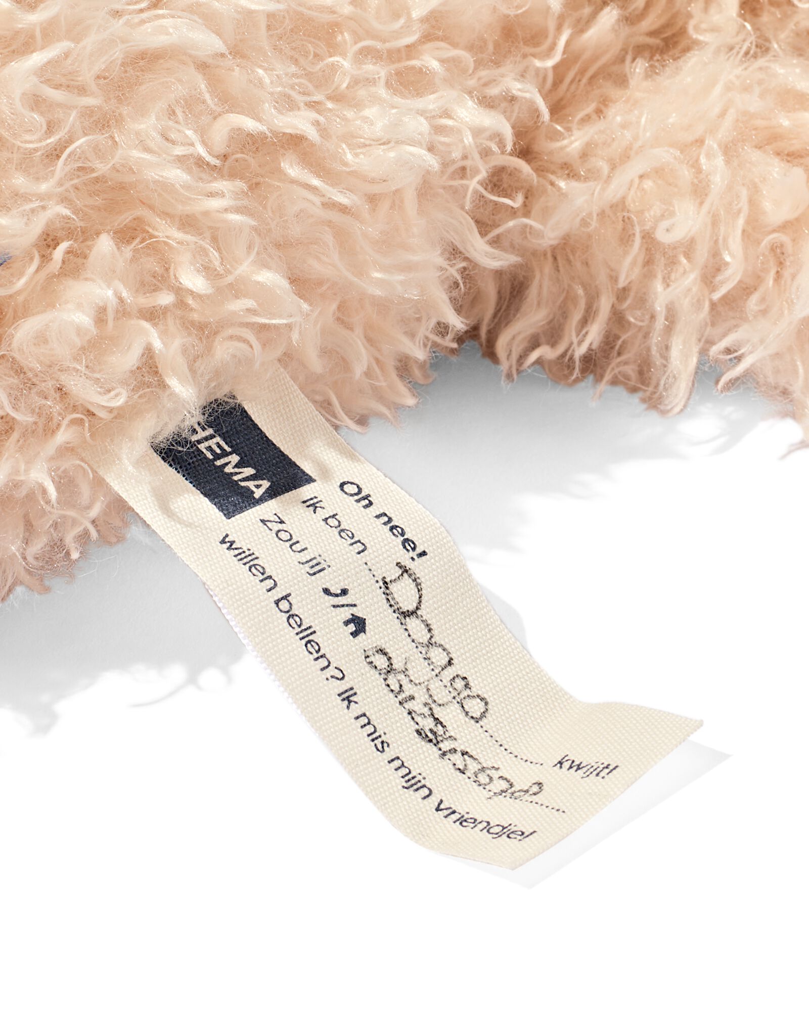 knuffel hond - 15100551 - HEMA