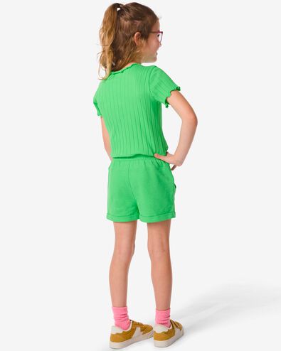 Kinder-Sweatshorts grün grün - 30864608GREEN - HEMA