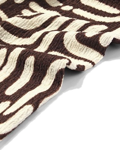 legging enfant coupe large jersey abstrait marron fonc&eacute; marron fonc&eacute; - 30861707DARKBROWN - HEMA