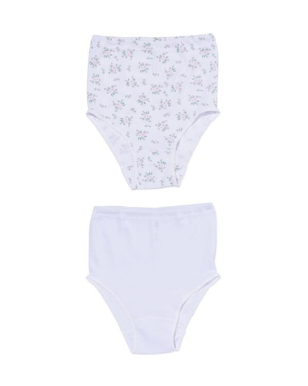 lot de 2 slips femme blanc blanc - 1000002161 - HEMA