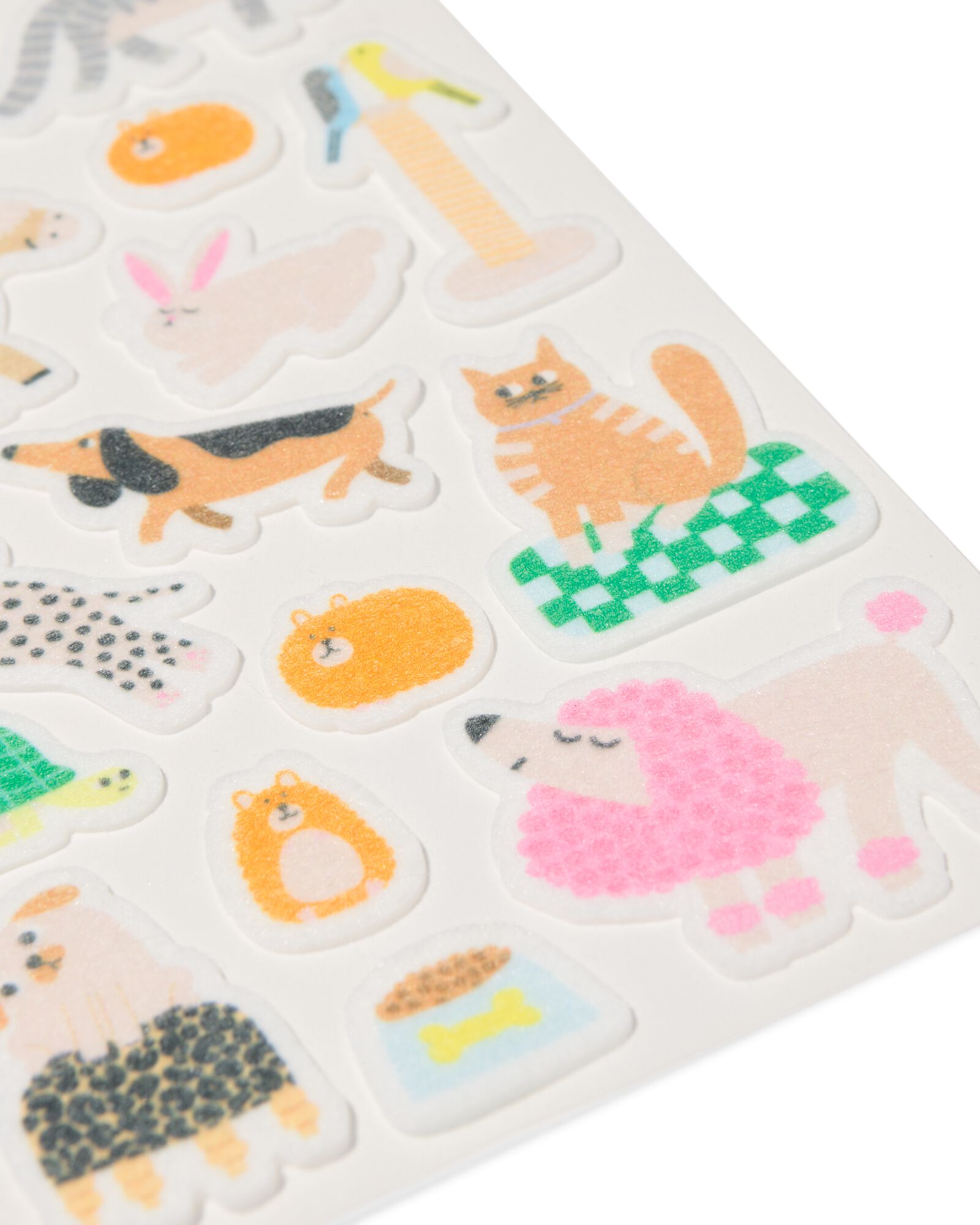 stickers vilt dieren - 50 stuks - 15900196 - HEMA