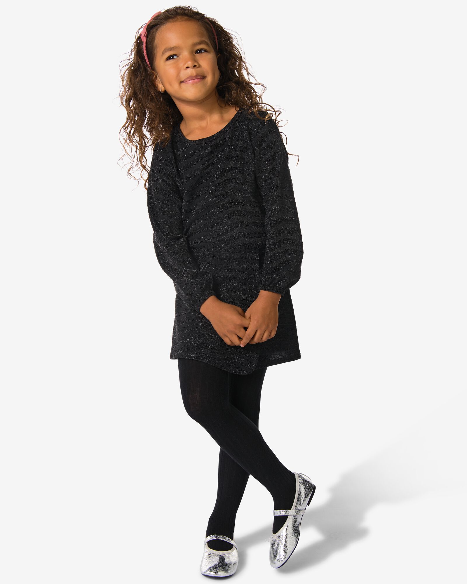 combinaison enfant paillet&eacute;e noir - 30832659BLACK - HEMA