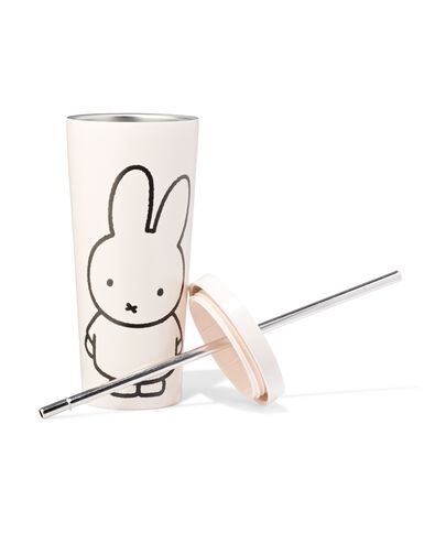 gobelet Miffy avec paille 700 ml - 14990046 - HEMA