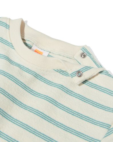 t-shirts b&eacute;b&eacute; jersey rayures - 2 pi&egrave;ces bleu bleu - 33183570BLUE - HEMA