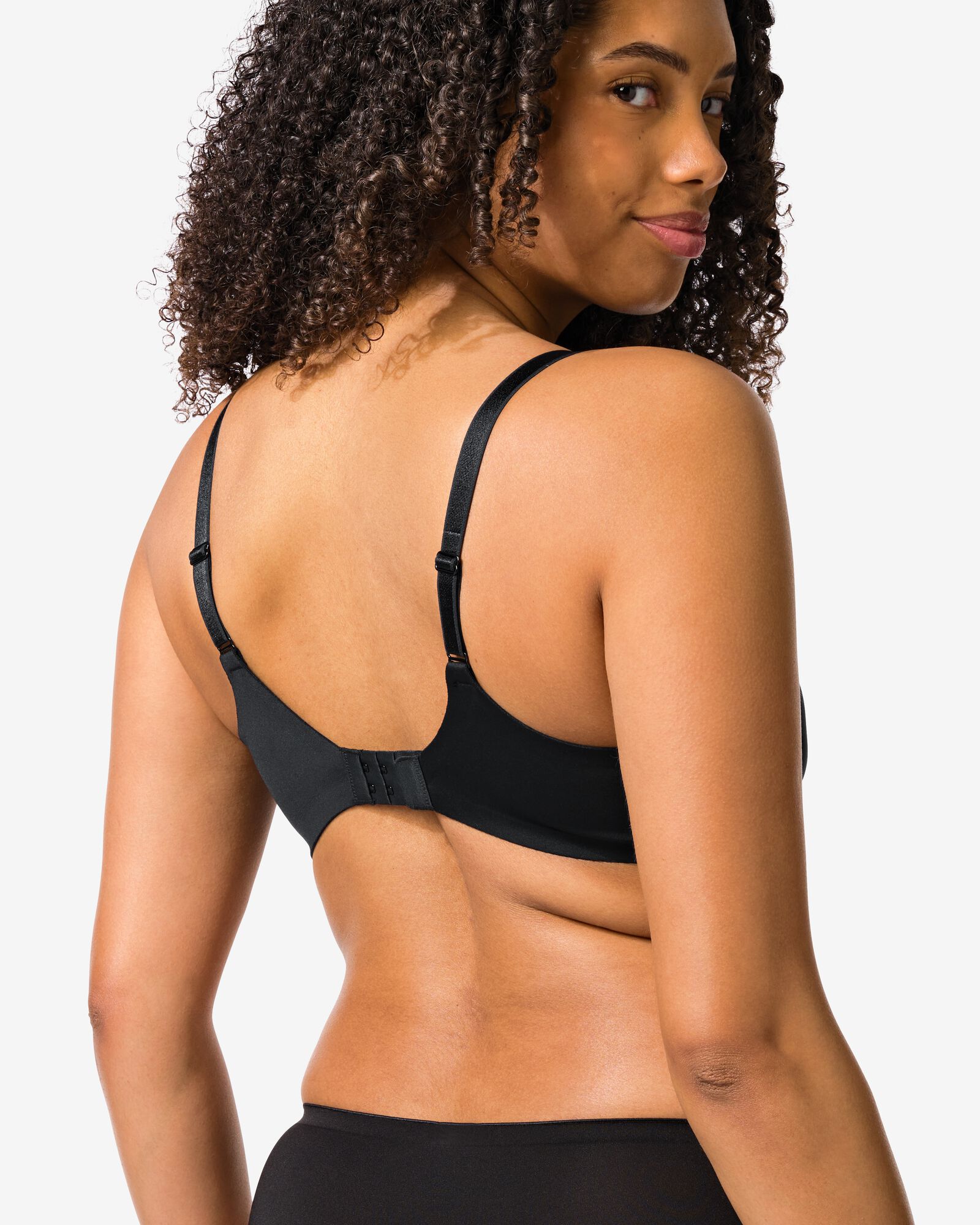 Nicht vorgeformter BH mit B&uuml;gel  schwarz schwarz - 21805925BLACK - HEMA