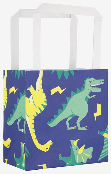 Geschenktaschen, 7 x 13 x 13 cm, Dinosaurier - 14700478 - HEMA