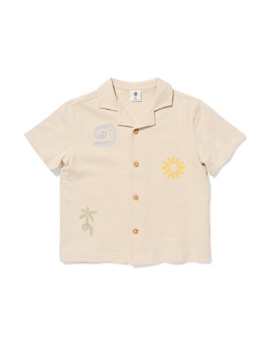 chemise enfant cr&ecirc;te &eacute;cru &eacute;cru - 30720533ECRU - HEMA