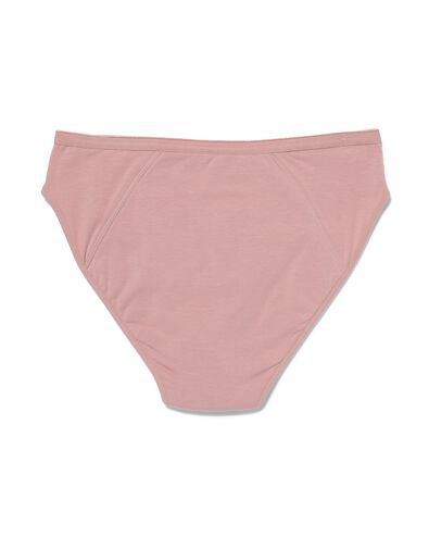 culotte menstruelle coton rose pâle S - 19650025 - HEMA