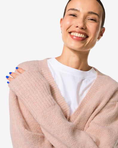 Damenstrickjacke Herma  hellrosa - 36204980LIGHTPINK - HEMA