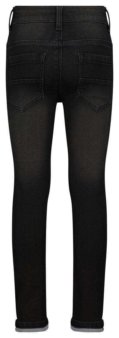 pantalon jogdenim enfant modèle skinny noir noir - 1000028288 - HEMA