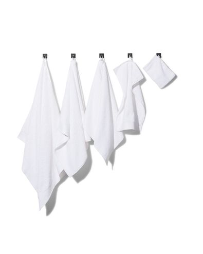 Handtuch - 60x110cm - Hotelqualität - weiß weiß Handtuch, 60 x 110 - 5216010 - HEMA