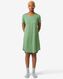chemise de nuit femme micro vert clair M - 23470512 - HEMA