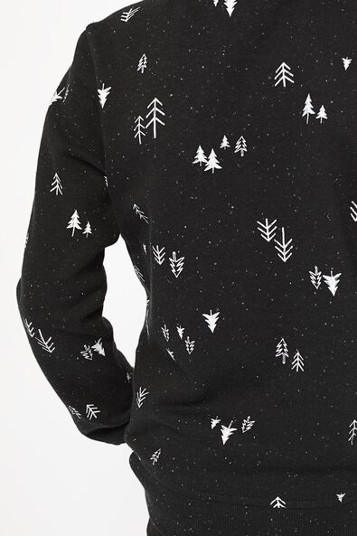 Kinder-Sweatshirt, Bäume schwarz schwarz - 1000021905 - HEMA