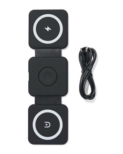 3 in 1 draadloos oplaadstation  - 39680022 - HEMA