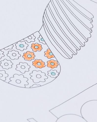 Malbuch DIN A5 mit Aufklebern Haustiere - 15900114 - HEMA