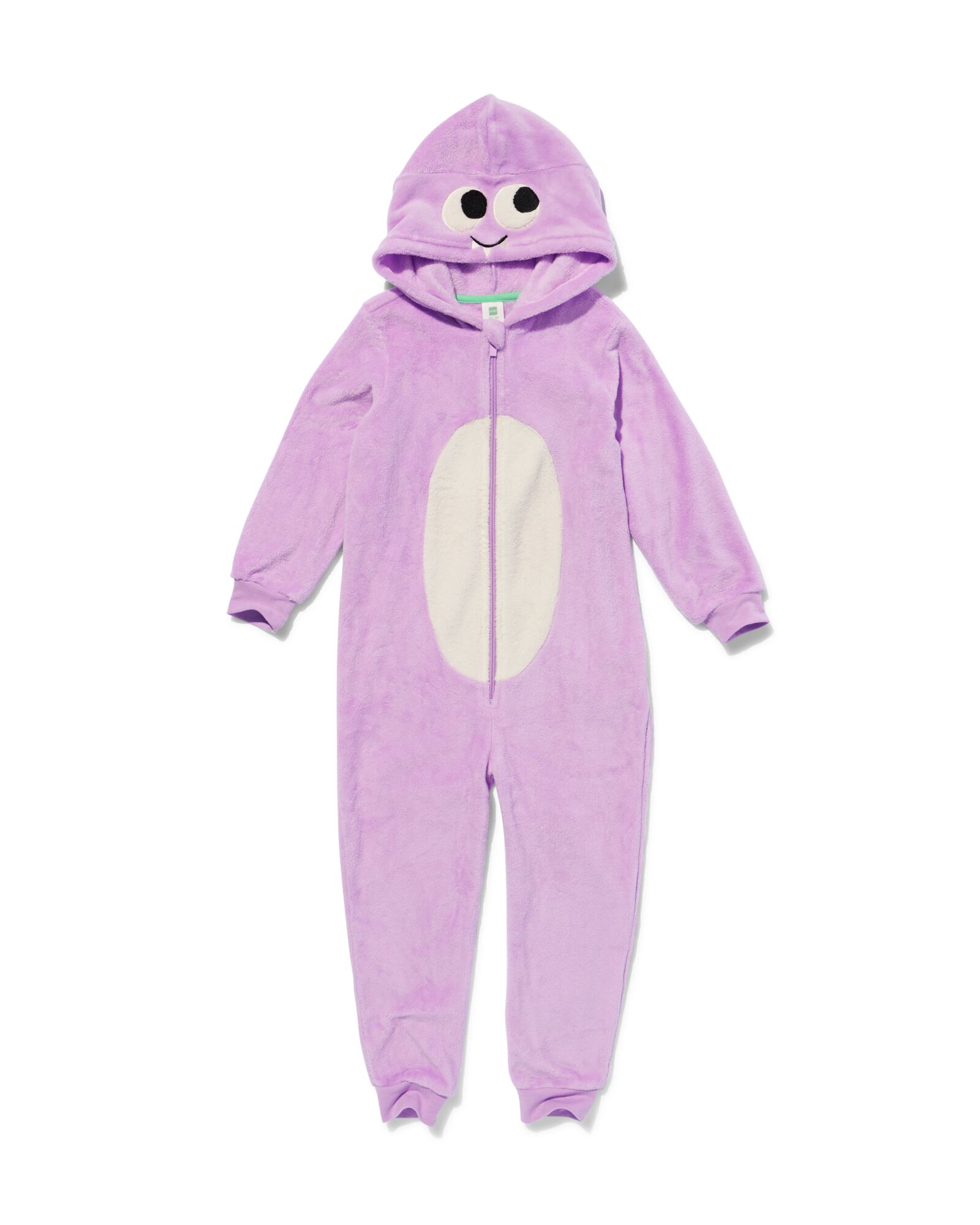 onesie avec visage pour enfant lilas - 23030640LILAC - HEMA