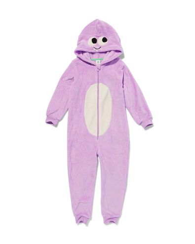 onesie avec visage pour enfant lilas - 23030640LILAC - HEMA