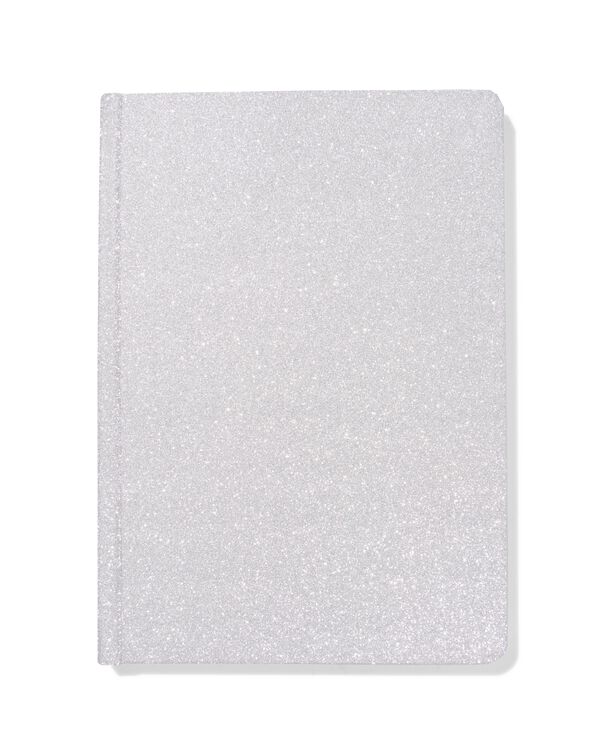 carnet A5 lign&eacute; paillettes - 14100364 - HEMA