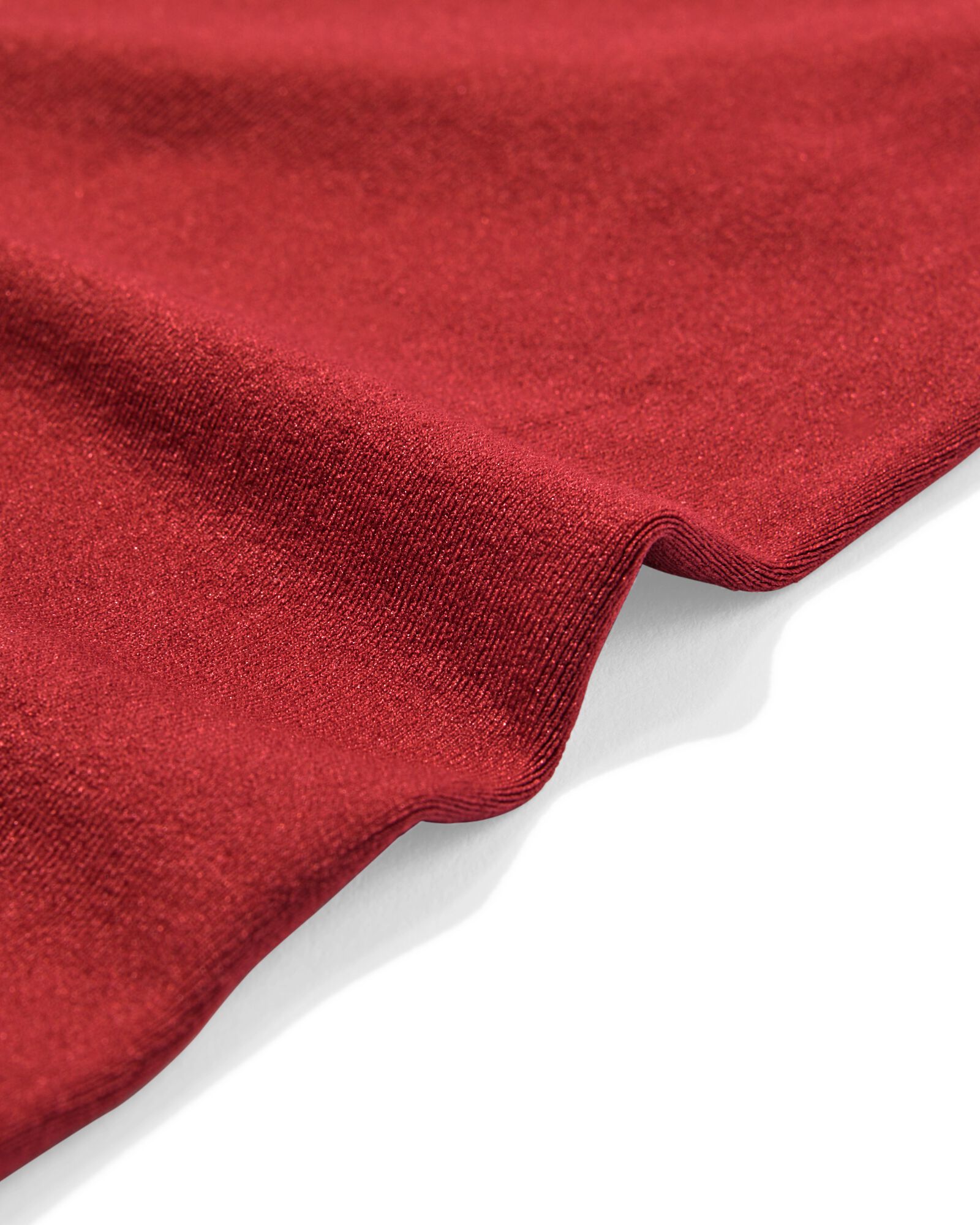 d&eacute;bardeur femme sans couture microfibre bretelles spaghetti rouge fonc&eacute; - 19601704DARKRED - HEMA