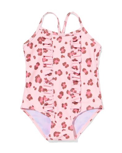 babybadpak luipaard  roze roze - 33200725PINK - HEMA