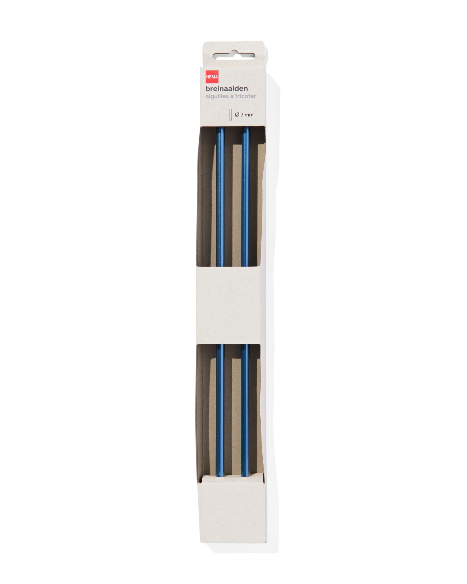 breinaalden 7mm - 2 stuks - 60760060 - HEMA