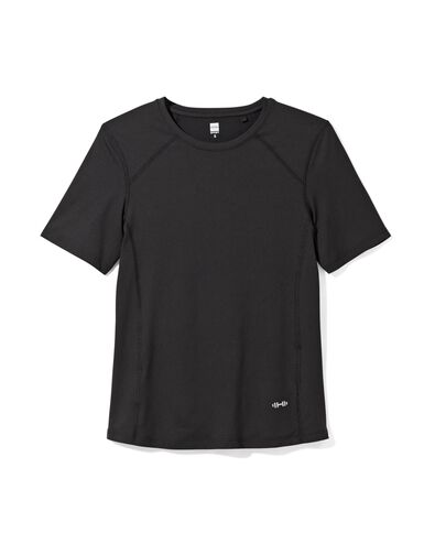 t-shirt de sport femme noir L - 36030522 - HEMA
