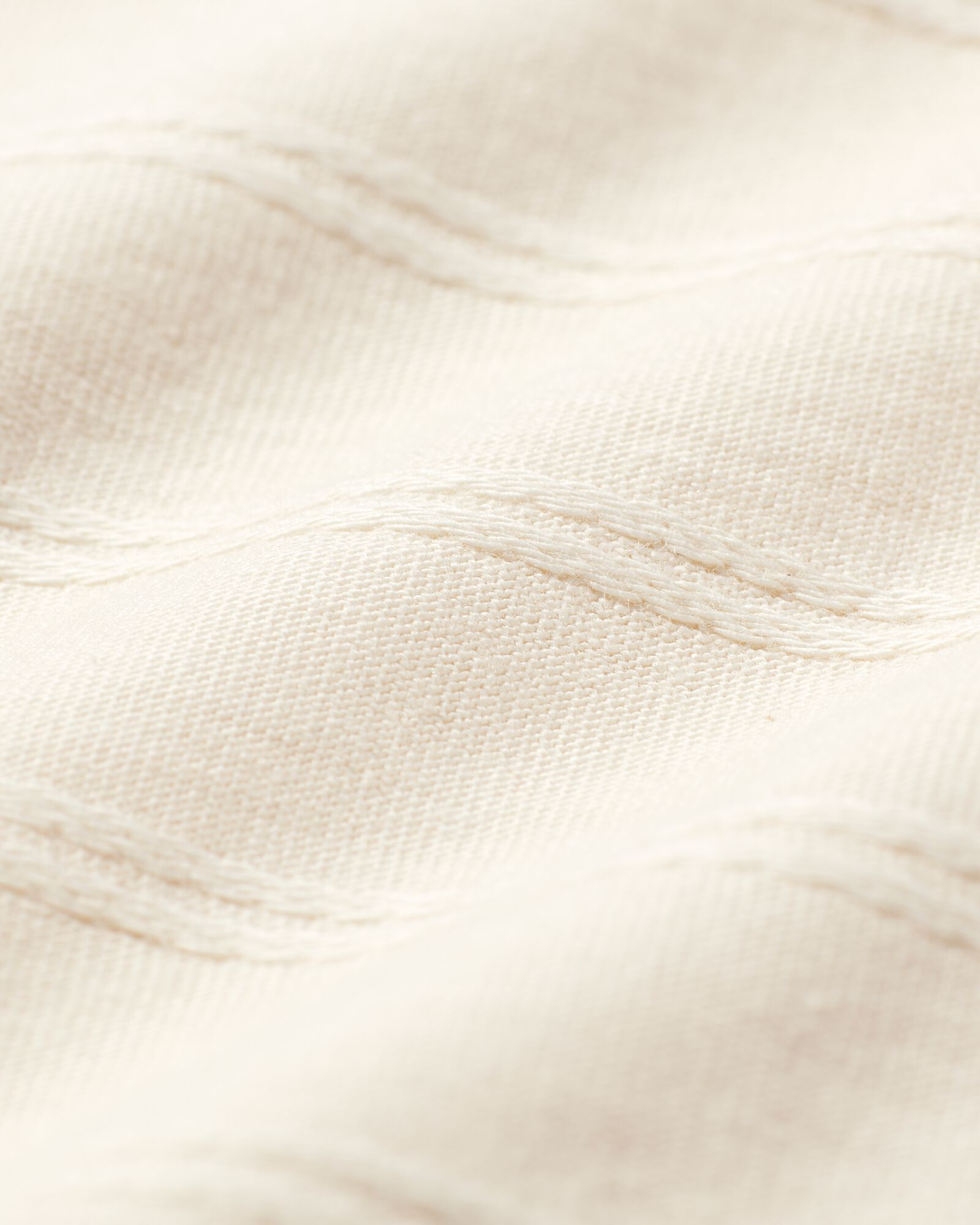 Kinder-T-Shirt, Jacquard mit Streifenmuster ecru ecru - 30713103ECRU - HEMA