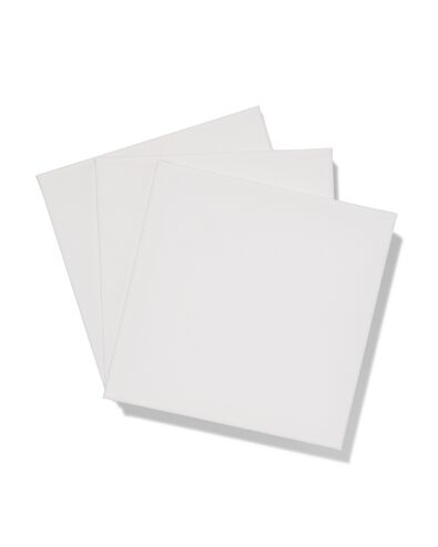 3&nbsp;toiles de peinture 280&nbsp;g/m2 20x20 - 60720067 - HEMA