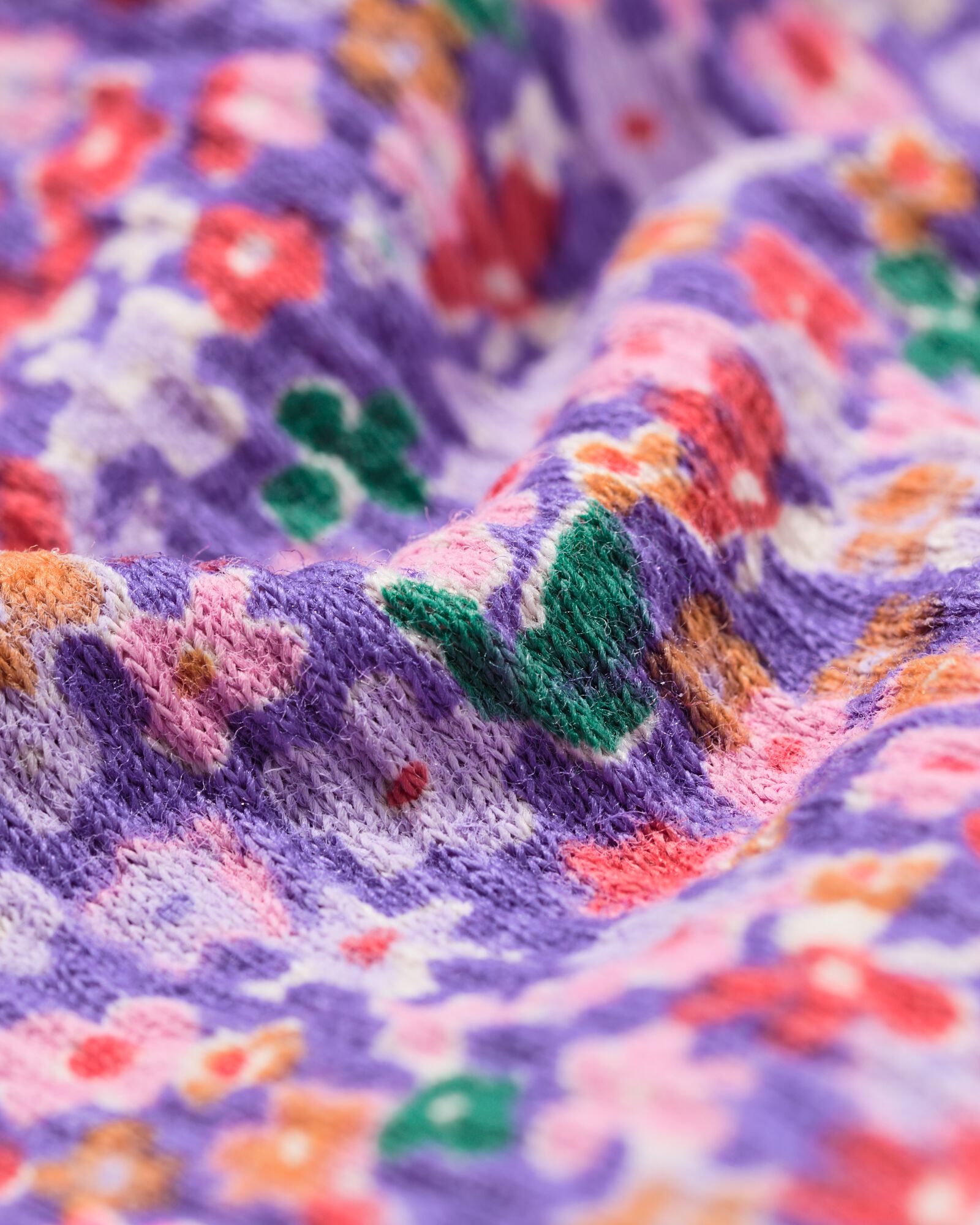 t-shirt b&eacute;b&eacute; fleurs violet - 33038270PURPLE - HEMA