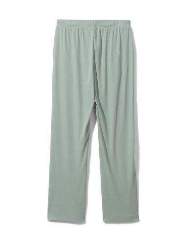 pantalon de pyjama femme avec viscose vert - 1000030247 - HEMA