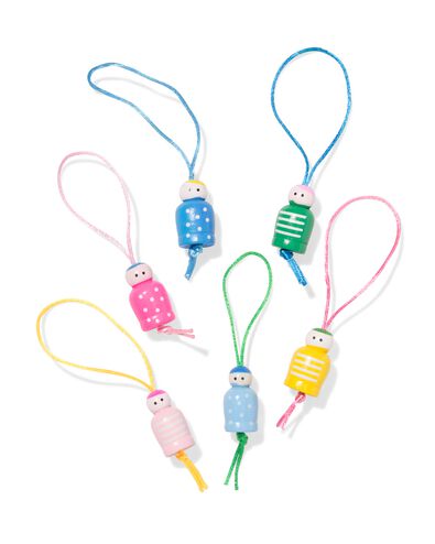 gelukspoppetjes - 6 stuks - 14793362 - HEMA